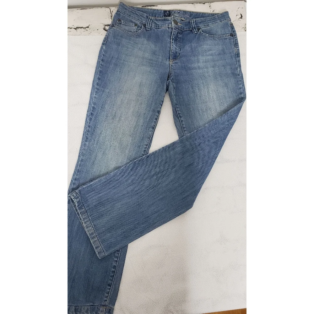 AK Anne Klein Sopisticate Modern Boot Jeans sz 8. - Picture 1 of 8